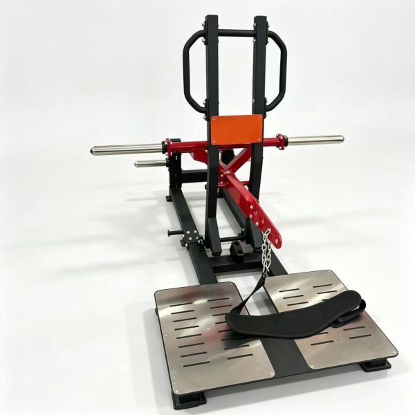 Plate Loaded Standing Hip Pull Machine