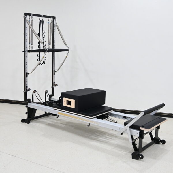 Aluminum Pilates Reformer with Semi-Tower