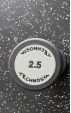 Round Rubber Fixed Dumbbell
