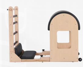 Solid Wood Pilates Sliding Ladder Barrel