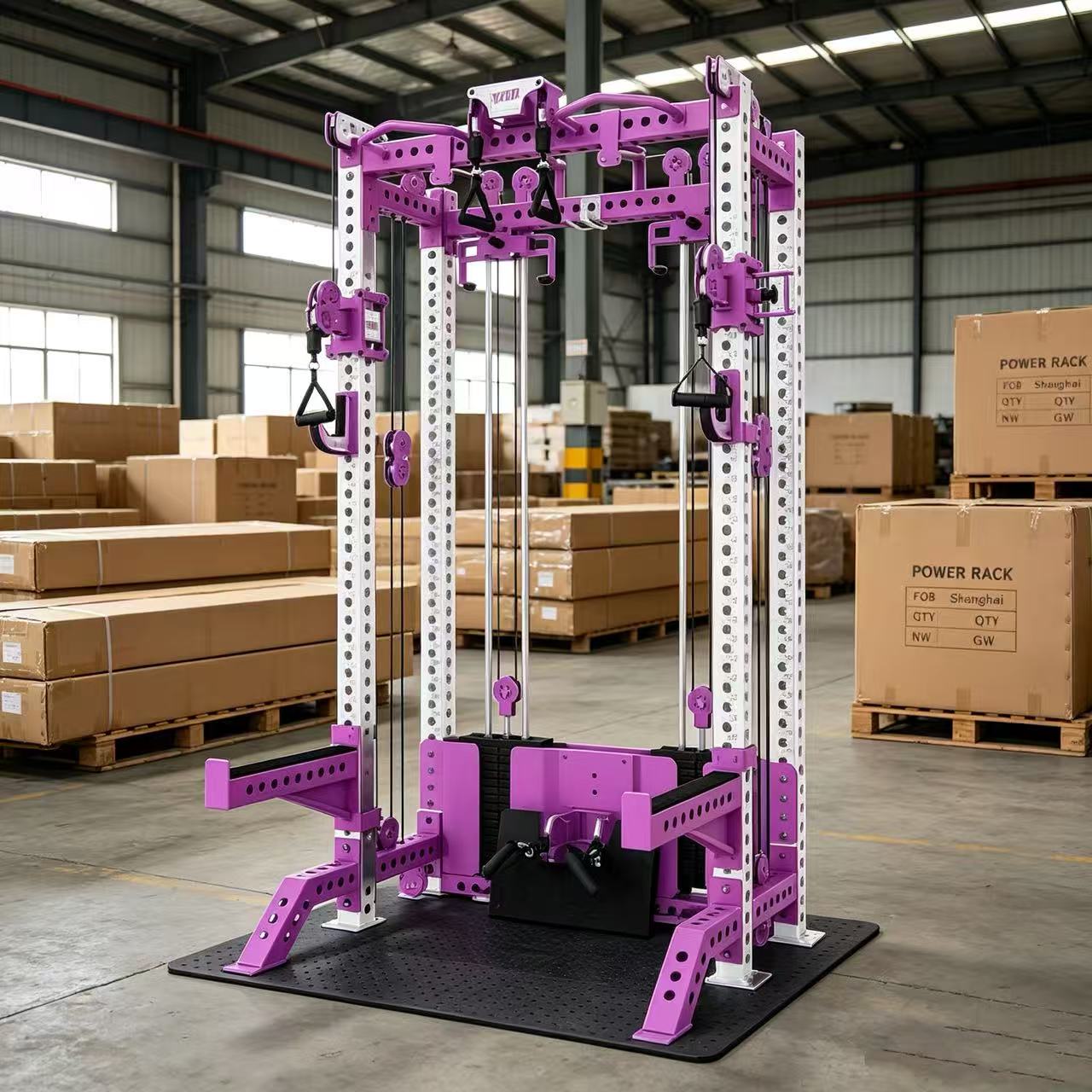 Full Power Cage With Dual Weight Stack Cable Crossover - Image 2